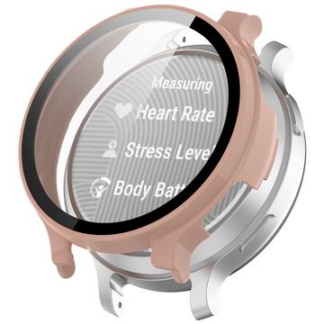 Carcasa de Plástico con Protector de Pantalla para Garmin Lily 2 - Rosa
