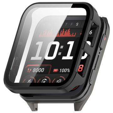 Carcasa de Plástico con Protector de Pantalla para Garmin Venu X1 - Negro