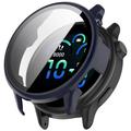 Carcasa de Plástico con Protector de Pantalla para Garmin Vivoactive 6 - Azul