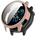 Carcasa de Plástico con Protector de Pantalla para Garmin Vivoactive 6 - Rosa