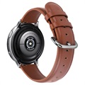 Correa de Cuero Genuino para Samsung Galaxy Watch Active2 - 44 mm - Marrón