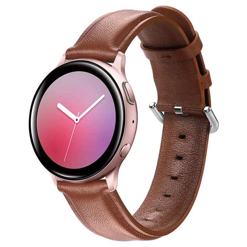 Correa de Cuero Genuino para Samsung Galaxy Watch Active2 - 44 mm