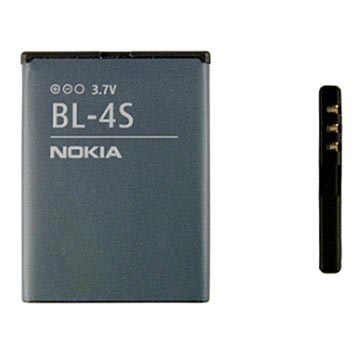 Vhbw Batteria Compatibile Nokia BL-4S (600mAh) Per 2680, 3600, 3710 Fold, 7610 Supernova