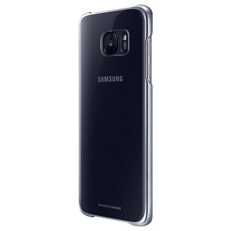 carcasa clear cover samsung para galaxy s7 edge dorado carcasa clear cover samsung para galaxy s7 edge dorado