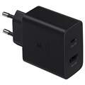 Cargador Rápido USB-C Samsung EP-TA845XBEGWW para Viajes - 45W - Negro