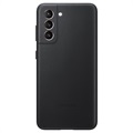 Funda Leather Cover para Samsung Galaxy S10+ EF-VG975LBEGWW - Negro