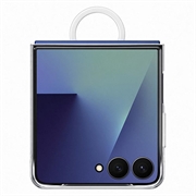 Carcasa Clear Cover EF-QF766CTEGWW con Anillo para Samsung Galaxy Z Flip7 - Transparente