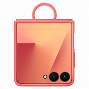 Carcasa de Silicona EF-PF766TREGWW para Samsung Galaxy Z Flip7 - Rojo