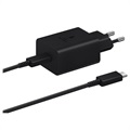 Cargador Rápido USB-C Samsung EP-TA845XBEGWW para Viajes - 45W - Negro