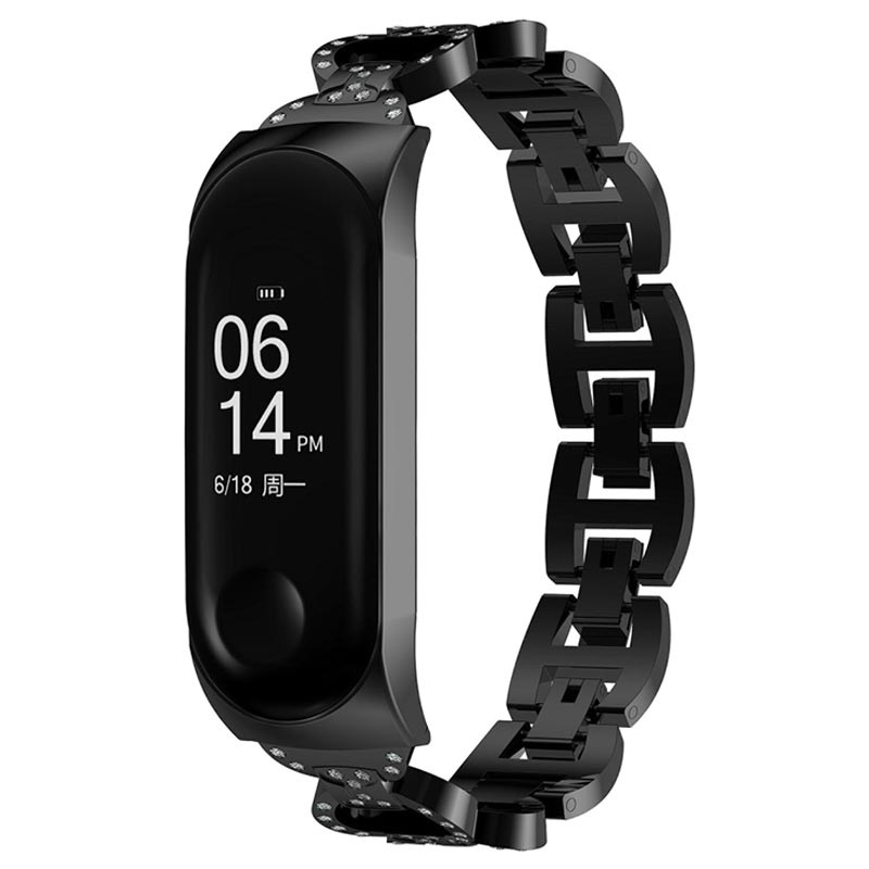 Corea de Acero Inoxidable Glam para Xiaomi Mi Band 5/6