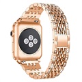 Corea Glam para Apple Watch Series 5/4/3/2/1 - 44mm, 42mm - Rosa Dorado