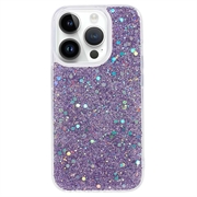 iPhone 15 Pro Glitter Flakes TPU Case