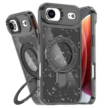 Funda híbrida iPhone Air Glitter con soporte - Compatible con MagSafe