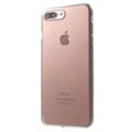 Carcasa Brillante de TPU para iPhone 7 Plus / 8 Plus - Transparente