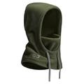 Golovejoy DMZ96 Pasamontañas de invierno con calentador de cuello - Verde militar