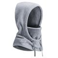 Golovejoy DMZ96 Pasamontañas de invierno con calentador de cuello - Gris