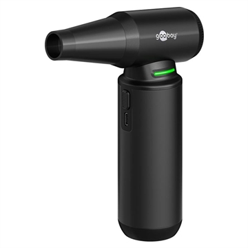 Goobay Plumero de aire inalámbrico Superior - 130000rpm, 180W - Negro