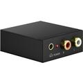 Conversor de audio digital a analógico Goobay - Negro