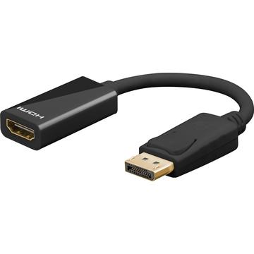 Goobay Cable adaptador de DisplayPort a HDMI - 8K/60Hz - Negro