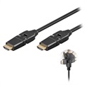 Cable HDMI de Alta Velocidad con Ethernet Goobay - Giratorio - 2m