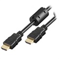 Cable HDMI de Alta Velocidad con Ethernet Goobay - Núcleo de Ferrita - 2m