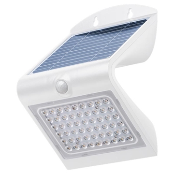 Goobay Aplique Solar LED con Sensor de Movimiento - 4W - Blanco