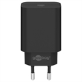 Cargador de Pared USB-C Universal Goobay - PD, 45W