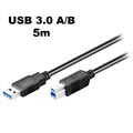 Cable USB 3.0 Tipo-A / USB 3.0 Tipo-B Goobay SuperSpeed