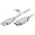 Cable de Extensión USB 2.0 de Alta Velocidad Goobay - 3m