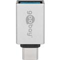 Goobay Adaptador USB-C a USB-A Hembra - Plata