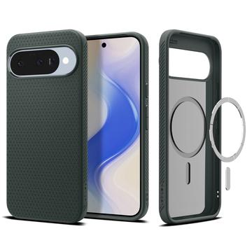 Funda TPU MagSafe Google Pixel 10/10 Pro Spigen Liquid Air Mag - Abismo Verde
