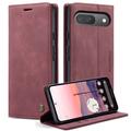 Funda Caseme Serie 013 para Google Pixel 10/10 Pro - Estilo Cartera - Vino Tinto