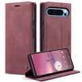 Funda Caseme Serie 013 para Google Pixel 10 Pro XL - Estilo Cartera - Vino Tinto