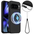 Funda de Silicona Líquida para Google Pixel 10 Pro XL - Compatible con MagSafe - Negro