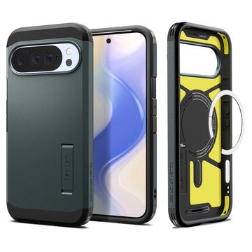 Carcasa Spigen Tough Armor Mag para Google Pixel 10 Pro XL - Abismo verde