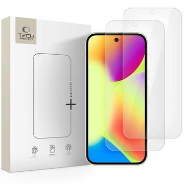 Protector de pantalla de vidrio templado Google Pixel 9/9 Pro/10/10 Pro Tech-Protect Glass Fit+ - 2 uds. - Claro