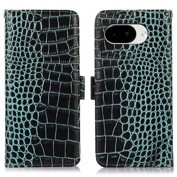 Funda Crocodile con RFID para Google Pixel 10a - Estilo Cartera