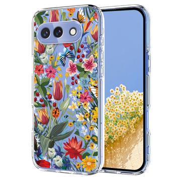 Funda de TPU Google Pixel 10a con estampado floral - Lirios