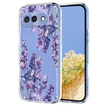 Funda de TPU Google Pixel 10a con estampado floral - Glicina