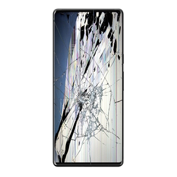 Sony Xperia 1 Reparación de la Pantalla Táctil y LCD - Blanco