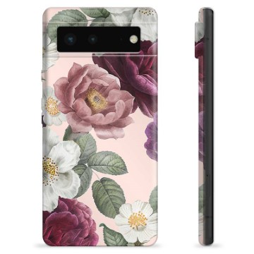 Funda de TPU para Google Pixel 6 - Flores Románticas