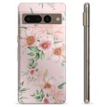 Funda de TPU para Google Pixel 7 Pro - Flores de Acuarela