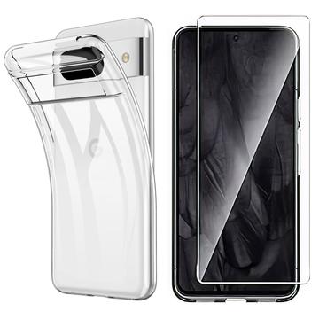 Funda de TPU & Protector de Pantalla Saii 2-en-1 para Google Pixel 8 Pro