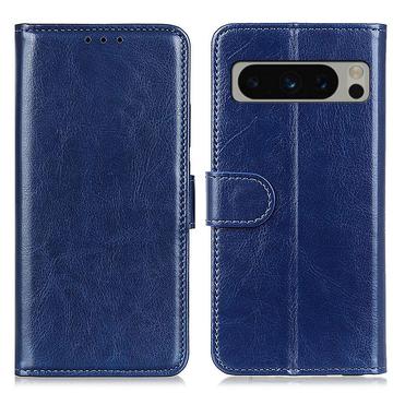 Funda con Cierre Magnético para Google Pixel 8 Pro - Estilo Cartera - Azul