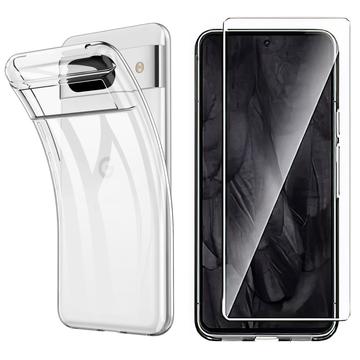 Funda de TPU & Protector de Pantalla Saii 2-en-1 para Google Pixel 8