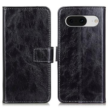 Funda con Cierre Magnético para Google Pixel 8 - Estilo Cartera - Negro