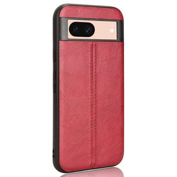 Carcasa Híbrida Recubierta para Google Pixel 8a - Rojo