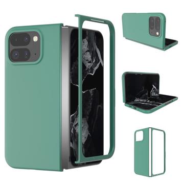 Carcasa de Plástico Engomado para Google Pixel 9 Pro Fold - Verde
