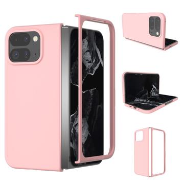 Carcasa de Plástico Engomado para Google Pixel 9 Pro Fold - Rosa