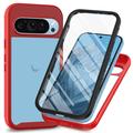 Carcasa de Protección 360 para Google Pixel 9 Pro XL - Rojo / Claro